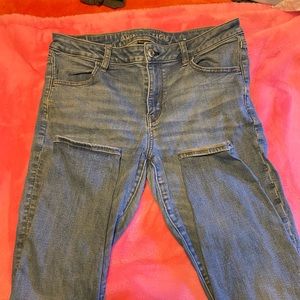 14 long american eagle jeans